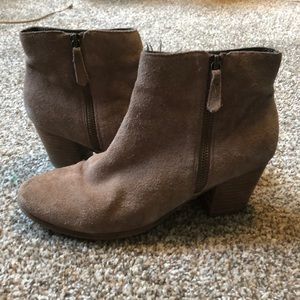 Suede Booties